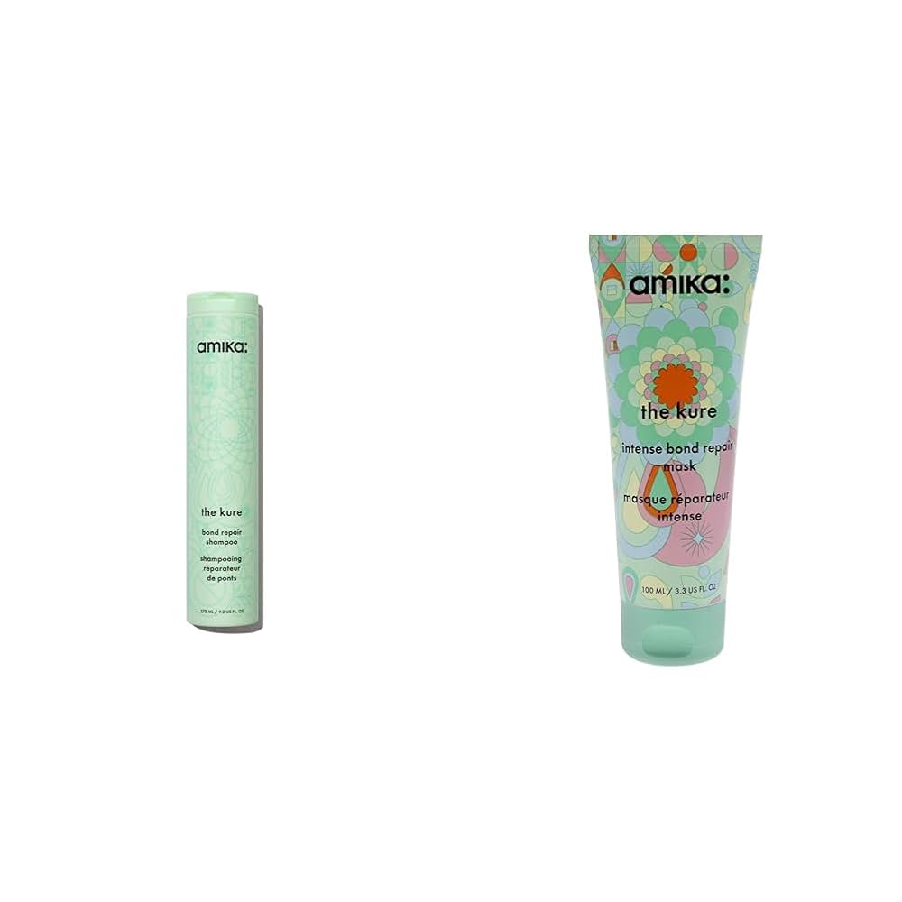 Amazon.com: Amika the kure bond repair shampoo 275ml + mask